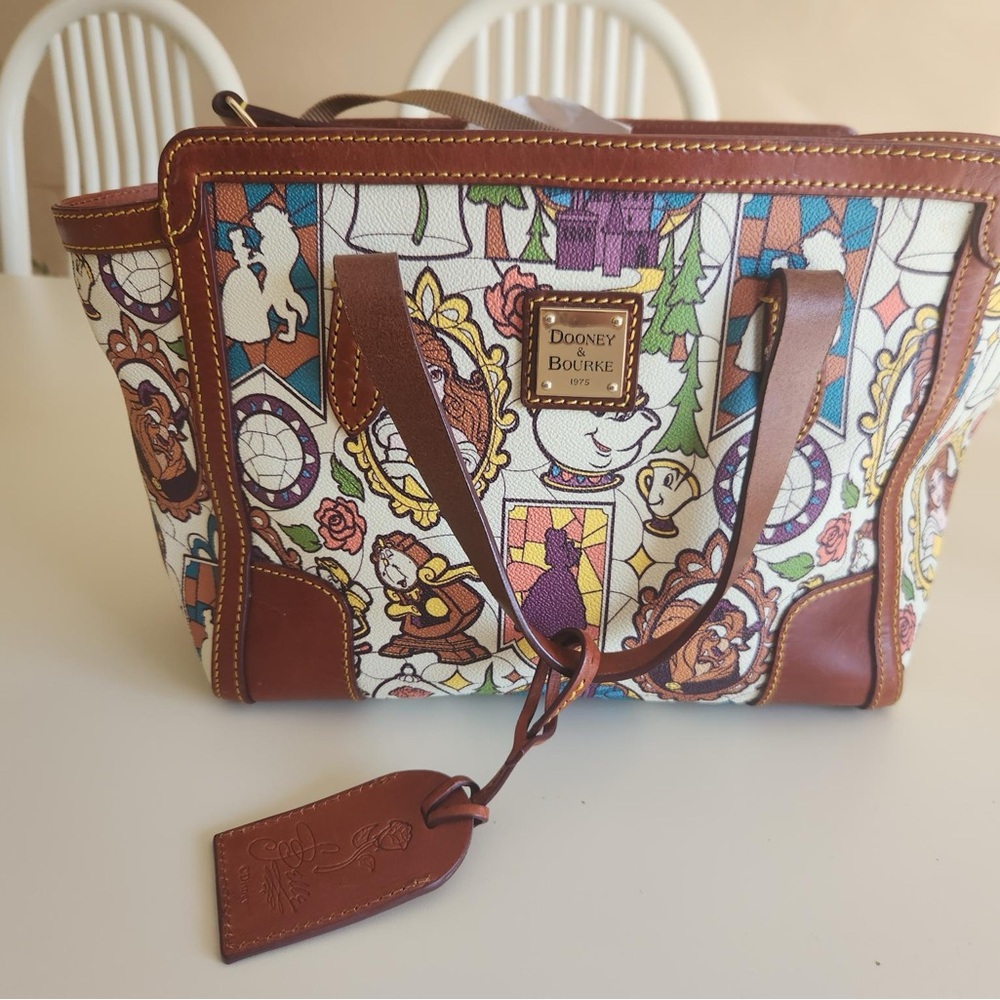 Dooney & Bourke Disney Dream Big, Princess Collection Beauty and The Beast Tote